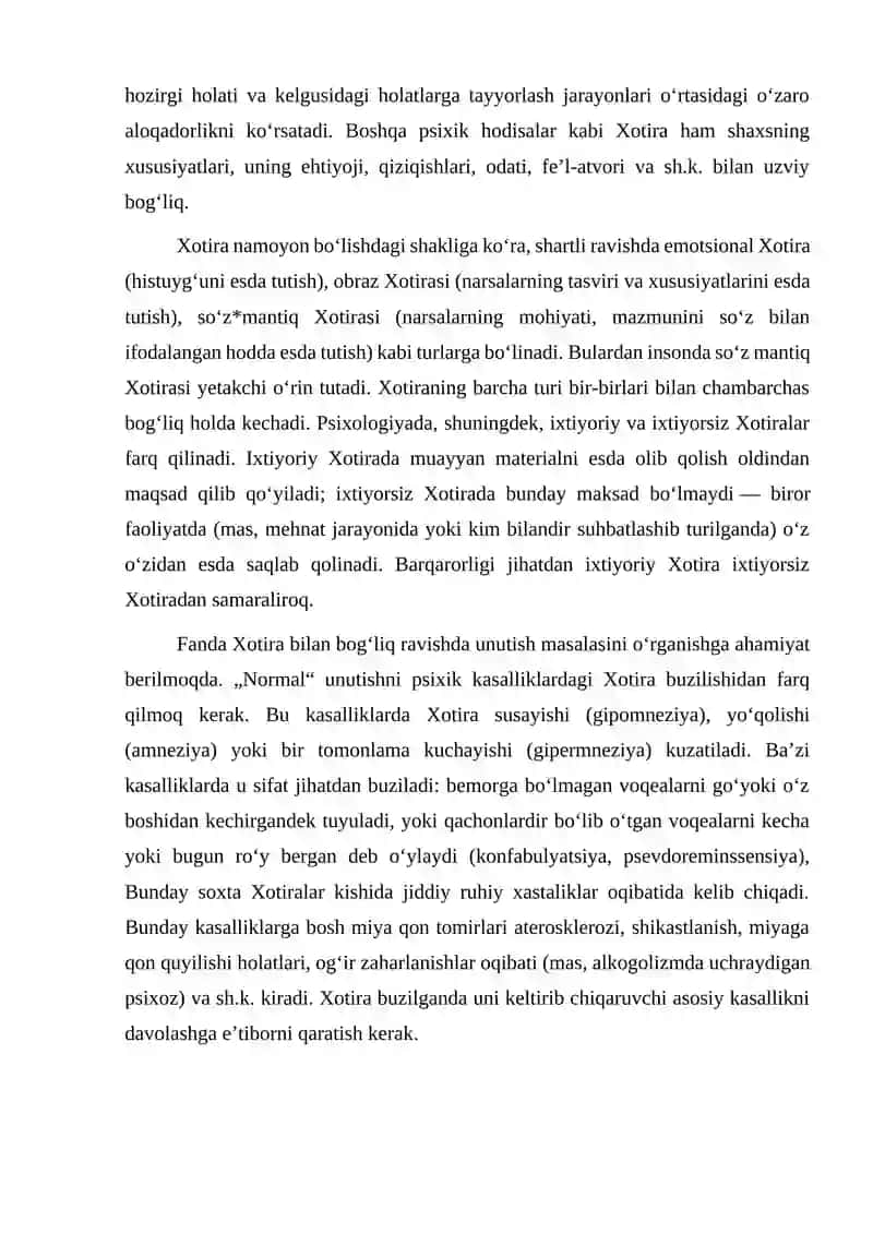 Xotira hajmini aniqlash 2