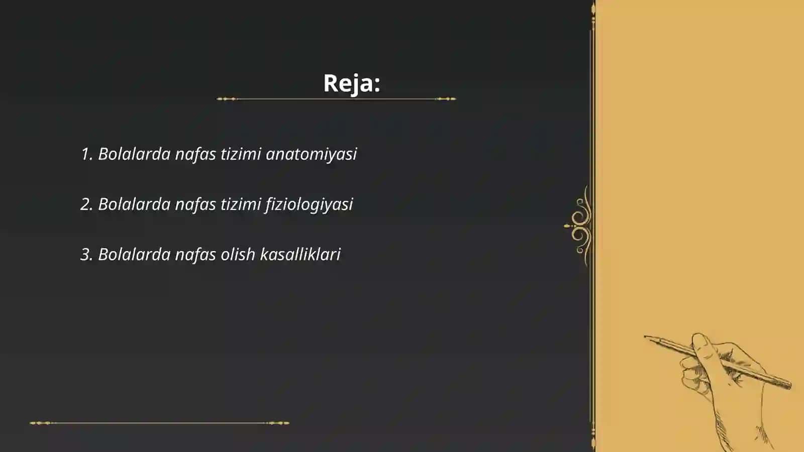 Bolalarda nafas tizimi 2