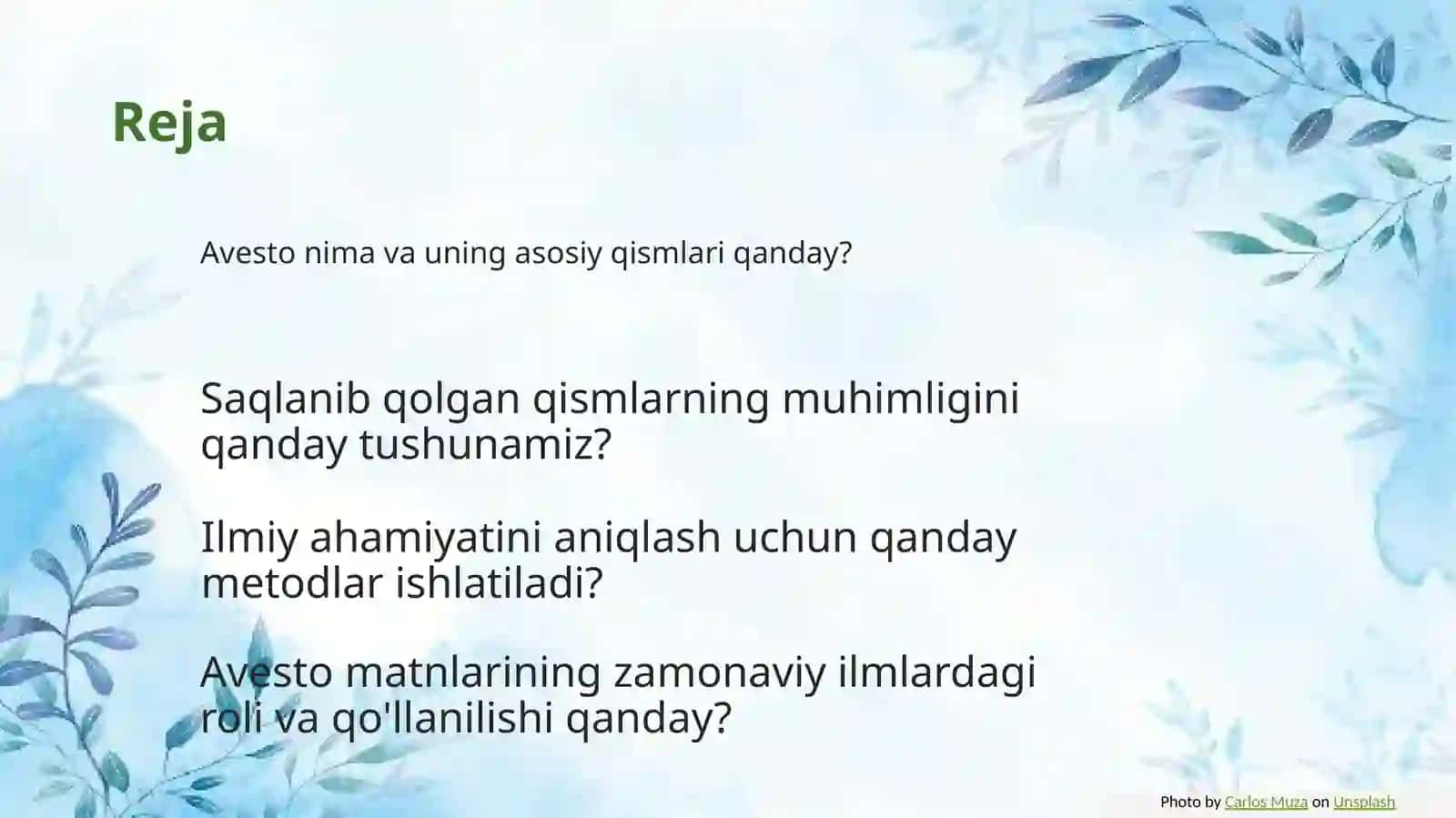 Avesto ning saqlanib qolgan qismlari va ilmiy ahamiyati 2