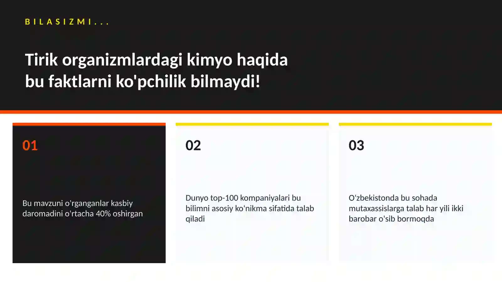 Tirik organizmlardagi kimyo 2