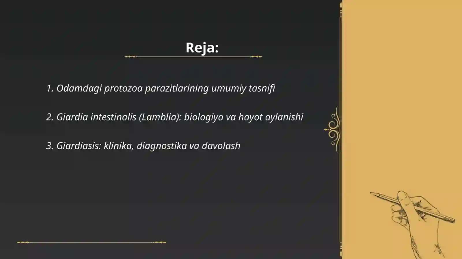 Odamdagi protozoa parazitlari 2