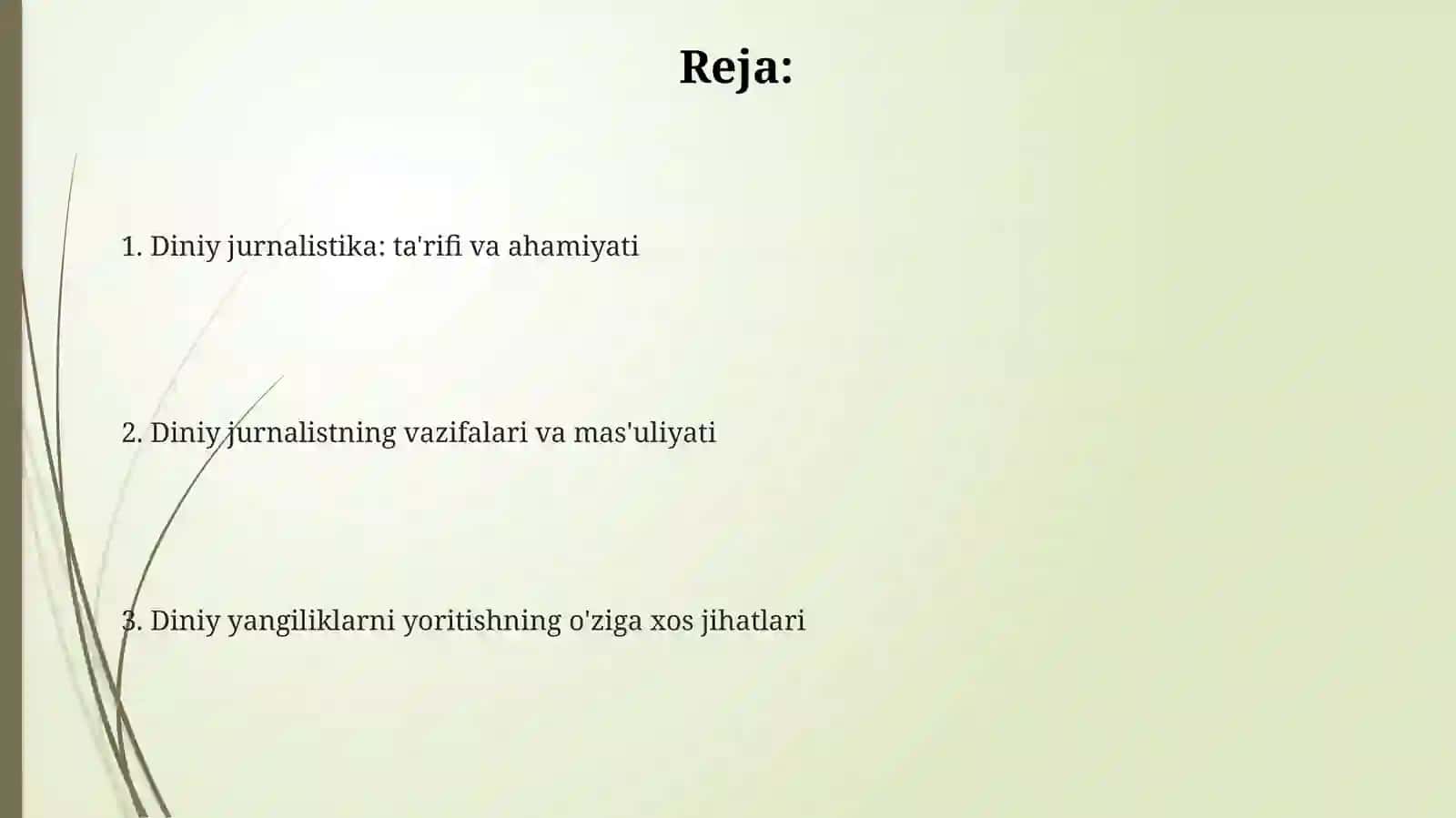 Diniyjurnalistika 2