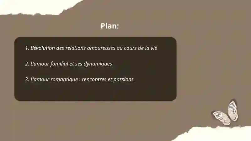 L'évolution des relations amoureuses au cours de la vie 2