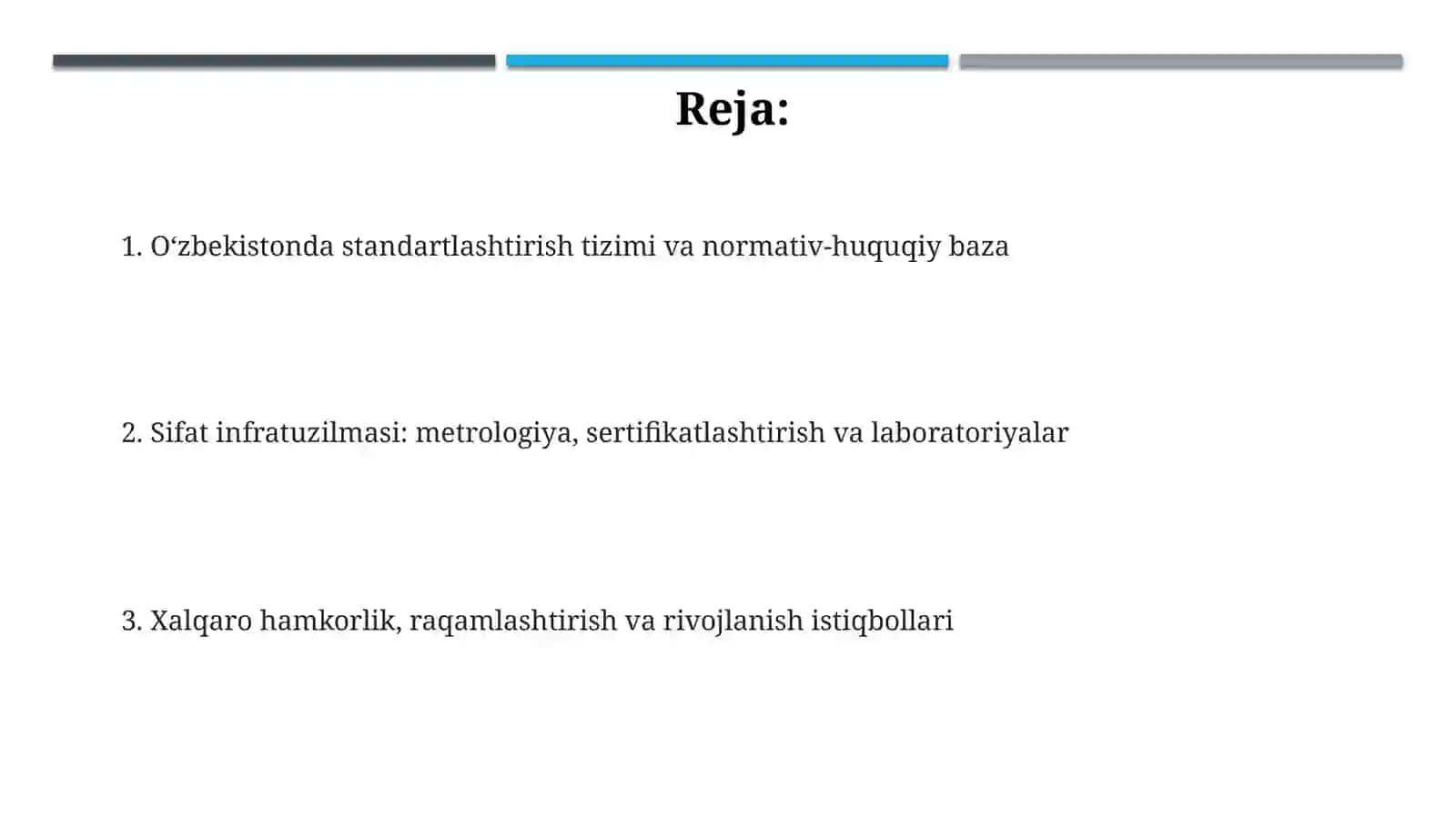 O‘zbekistonRespublikasidastandartlashtirishxizmati 2
