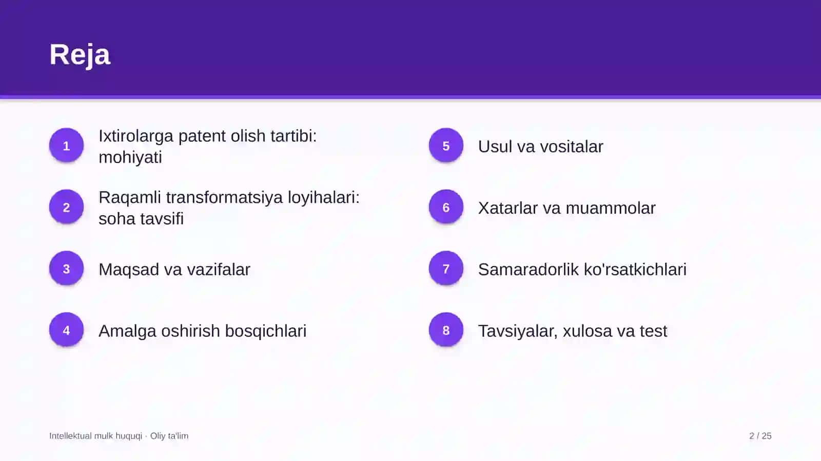 raqamli transformatsiya loyihalarida ixtirolarga patent olish tartibi 9135 2