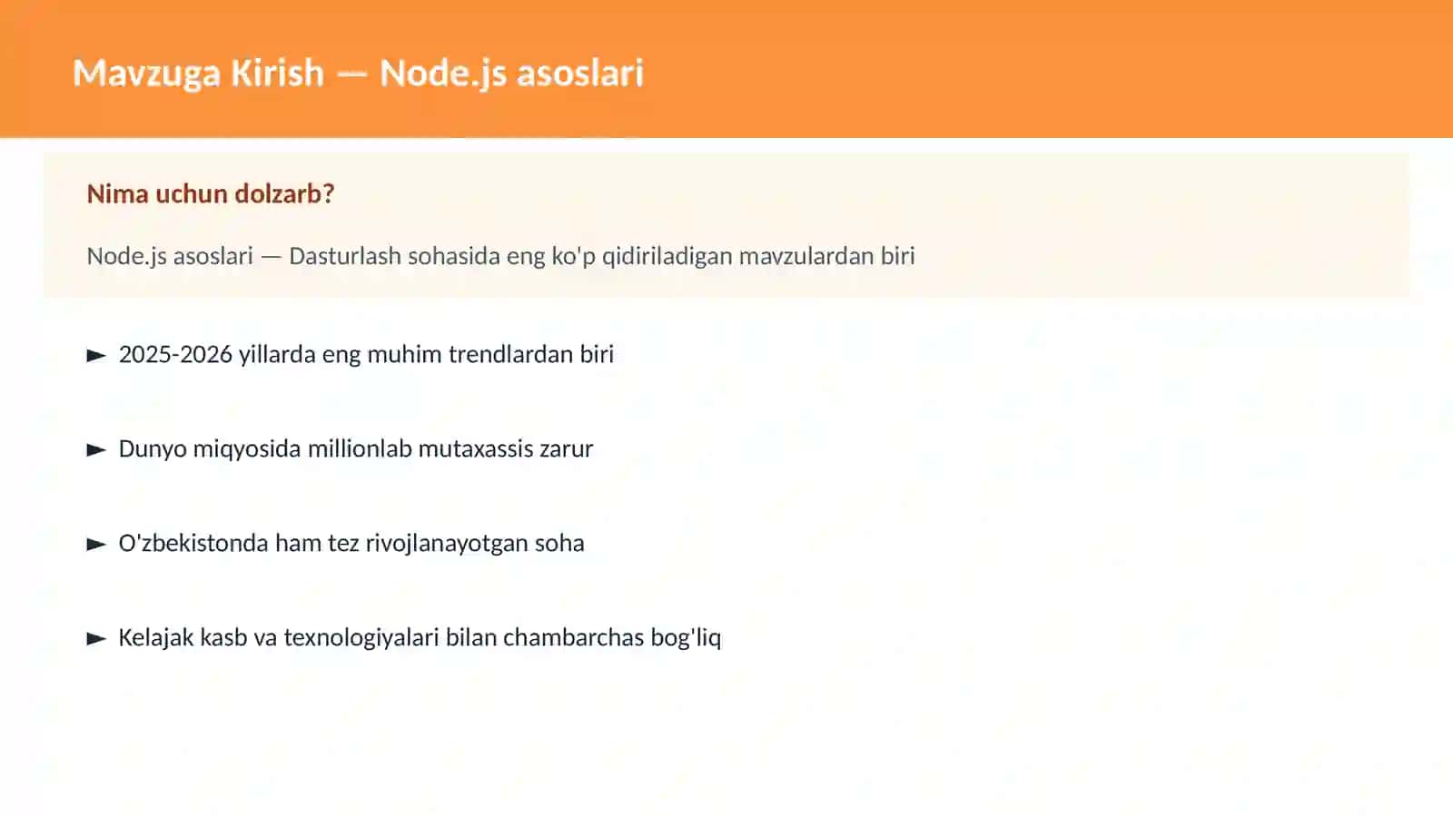 Node.js asoslari 2