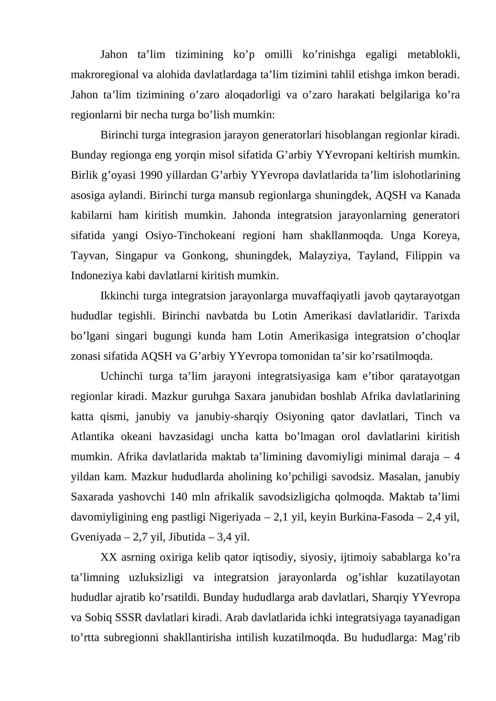 Xalqaro loyihalar va ta'lim dasturlari 2