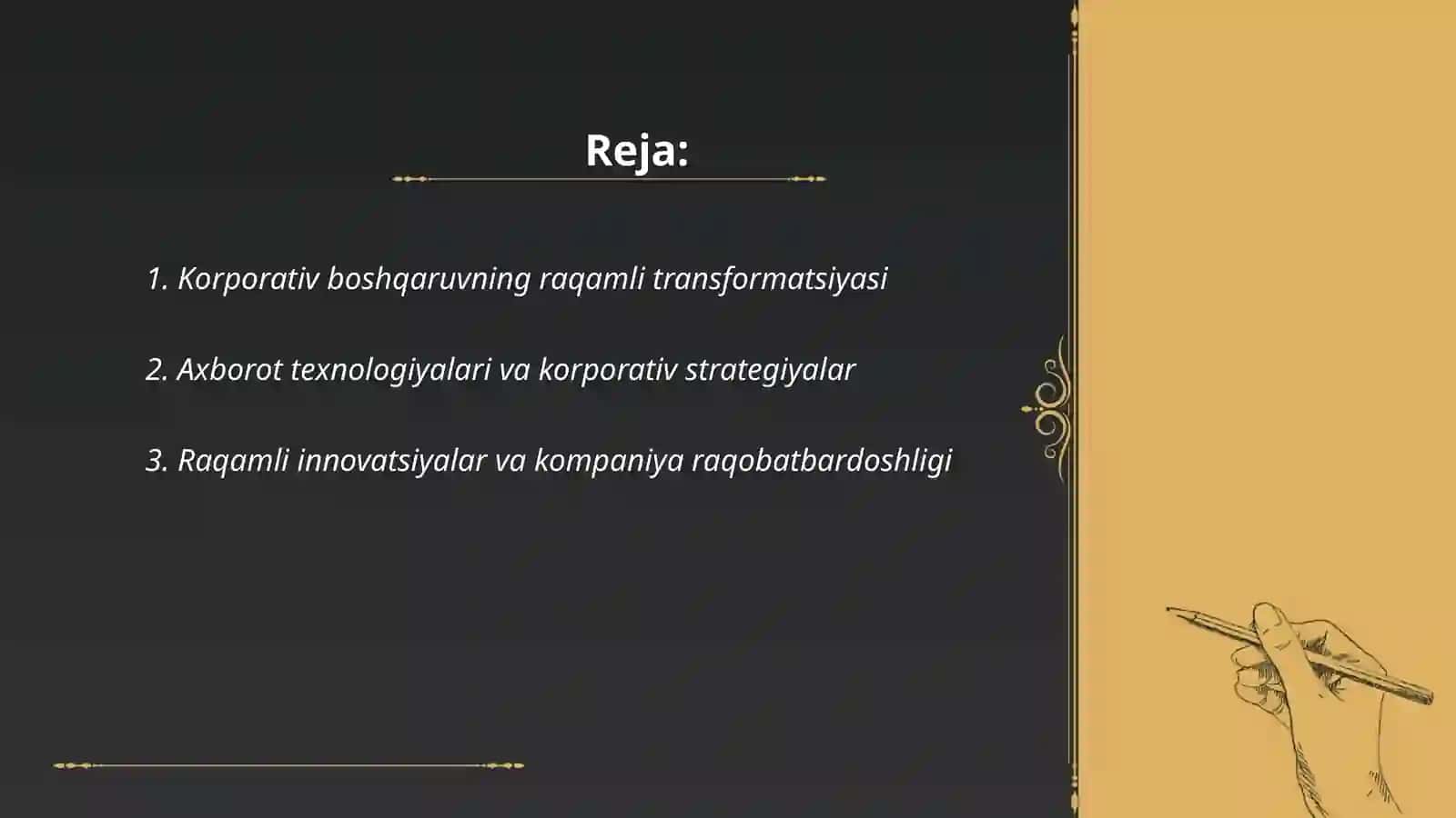 Korporativ boshqaruvda axborot texnologiyalarini qo‘llashning zaruriyati 2