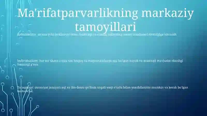 18 Asr Yevropa Falsafasining Ma‘Rifiy Xususiyatlari 2
