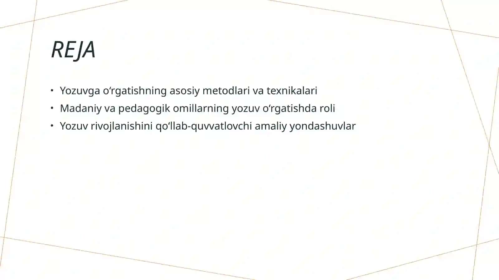 Yozuvga o‘rgatishning asosiy metodlari va texnikalari 2