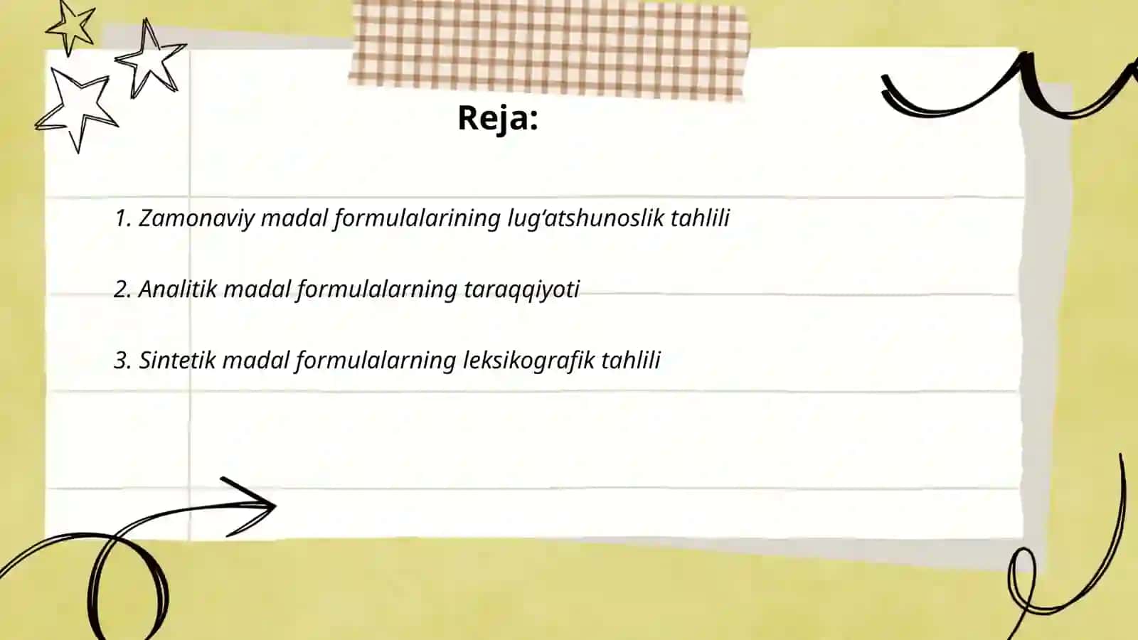 Zamonaviy madal formulalarining lug‘atshunoslik tahlili 2