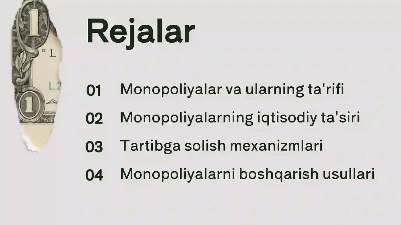 Monopoliyalarning Iqtisodiy Ta'siri 2