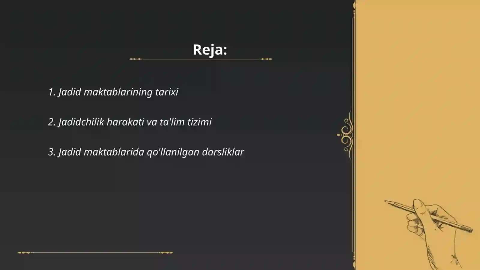 Jadid maktablari va oʻqitish tizimi 2