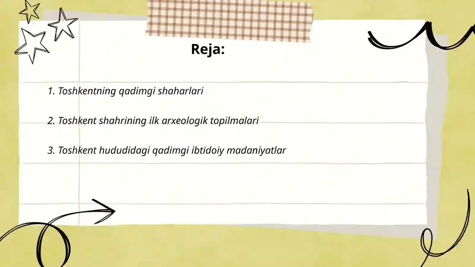 Toshkent shaxri arxeologiyasi 2