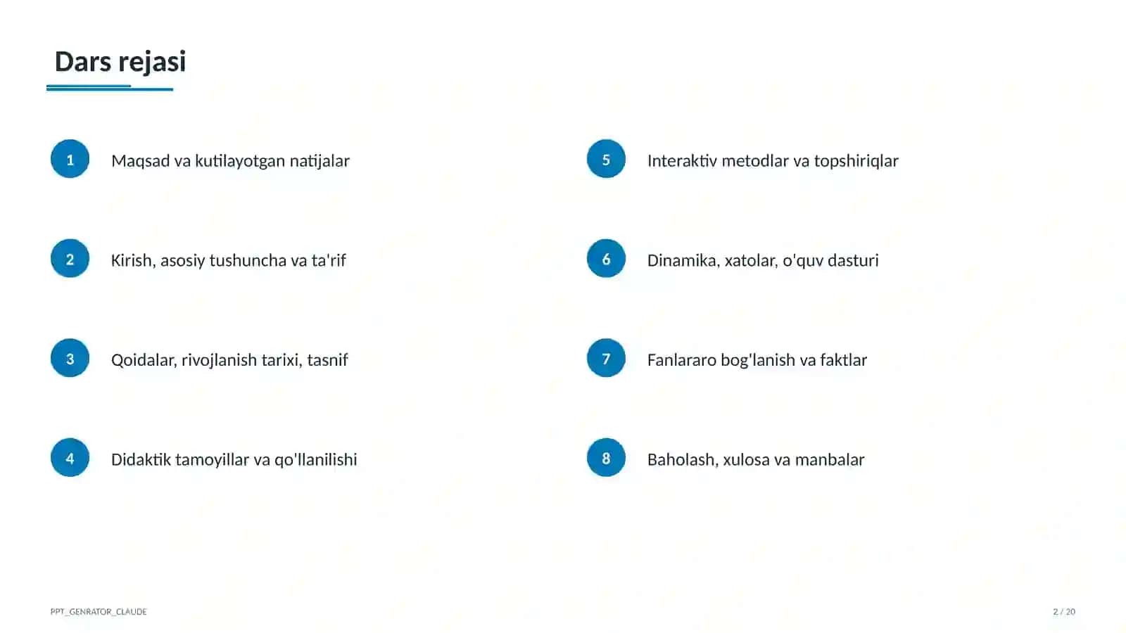 Chiziqli tenglamalarni yechish (6-sinf) 2