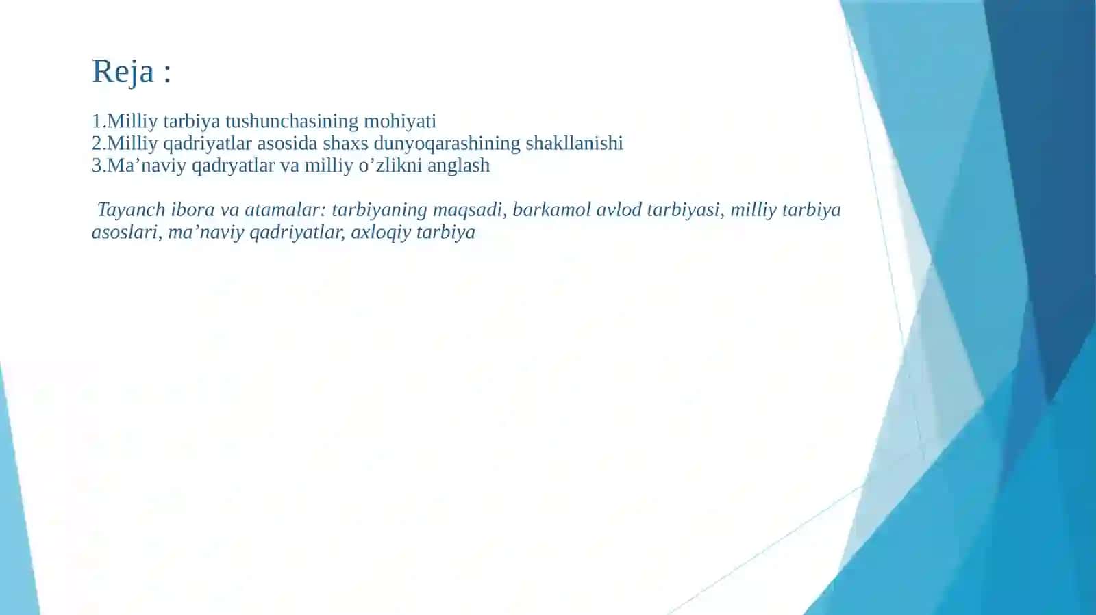 Milliytarbiyaningmazmunvamohiyati 2