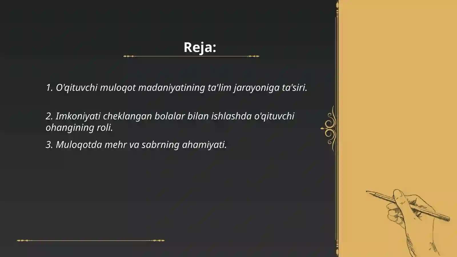 O'qituvchi muloqot madaniyatining ahamiyati 2