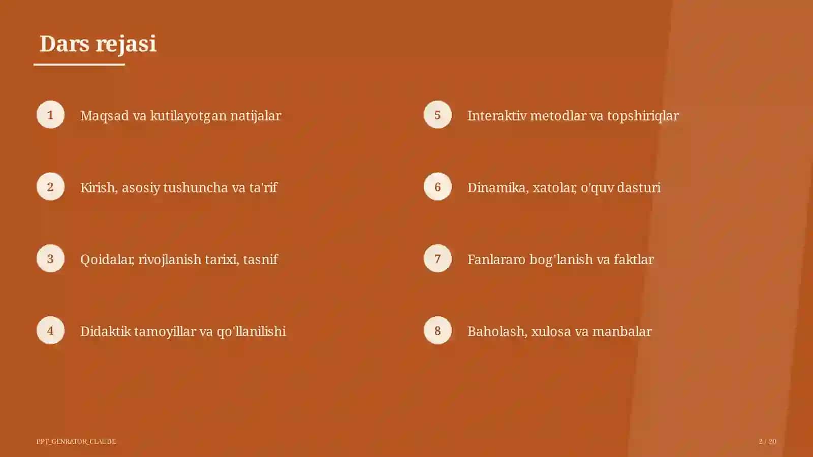 Rus tilida harakat fe'llari (6-sinf) 2