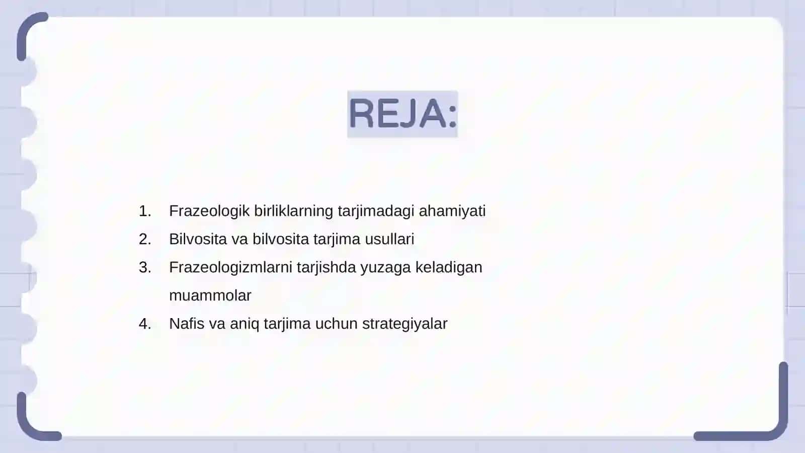 Frazeologik birliklarning tarjimada aks etishi 2
