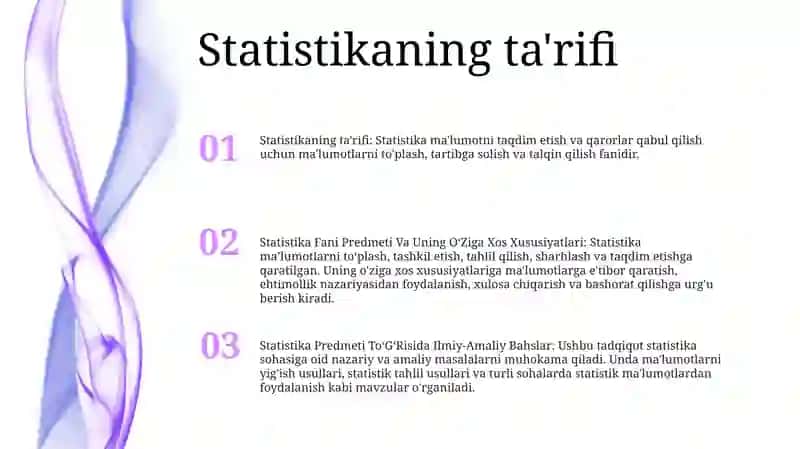 Statistika Fani Predmeti 2