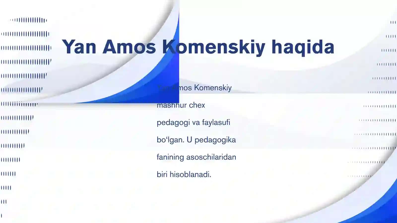 YAN AMOS KOMENSKIYNING PEDAGOGIK G‘OYALARI 2