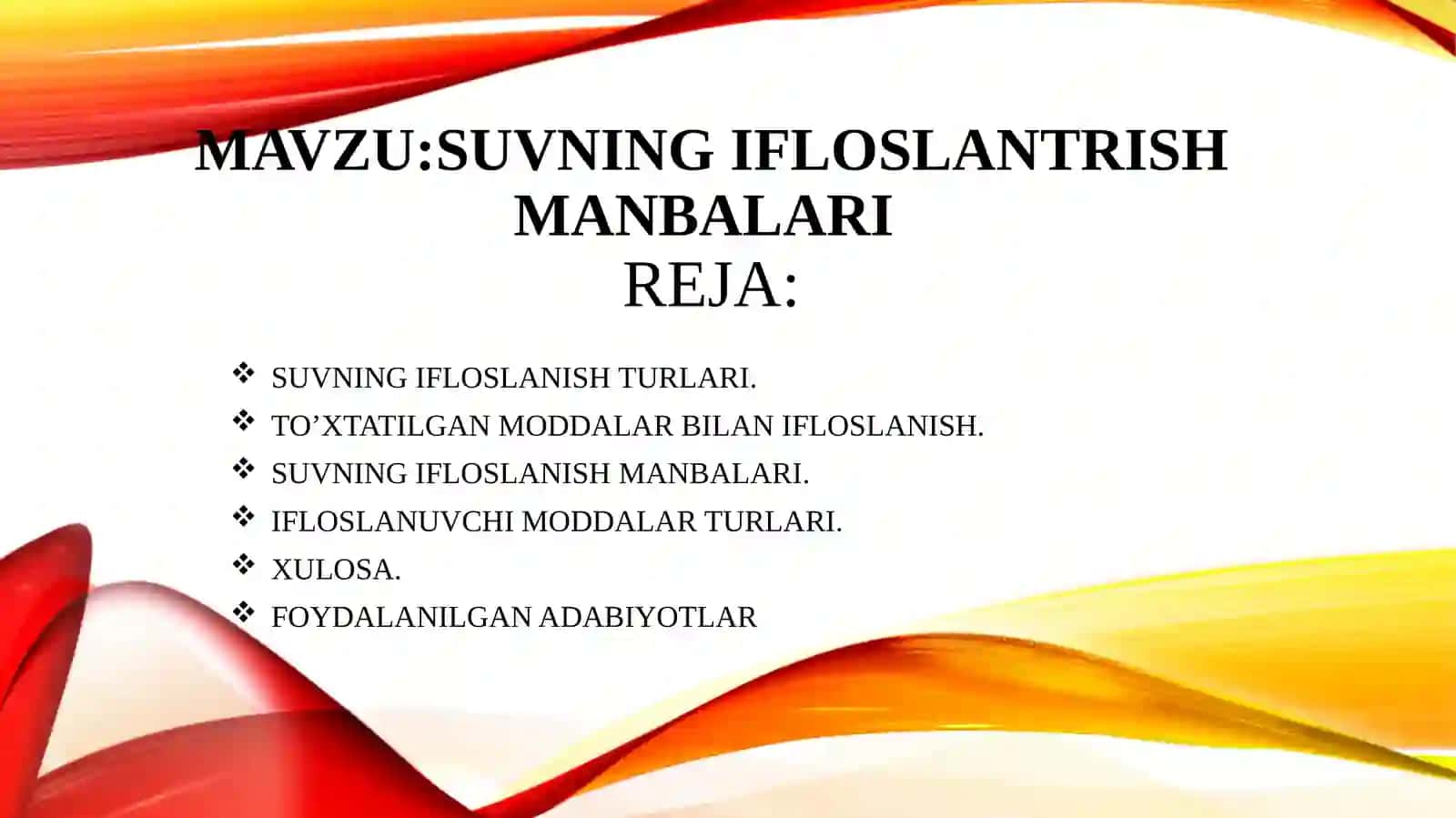 SUVNING IFLOSLANTRISHMANBALARIREJA: SUVNING IFLOSLANISH TURLARI 2