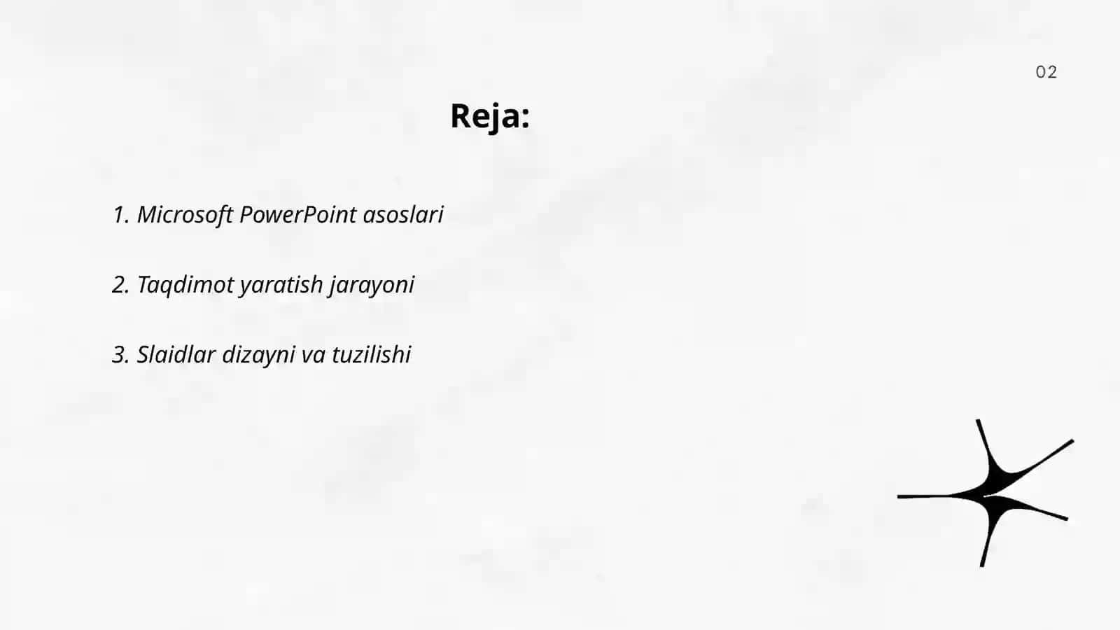 Microsoft PowerPoint asoslari 2
