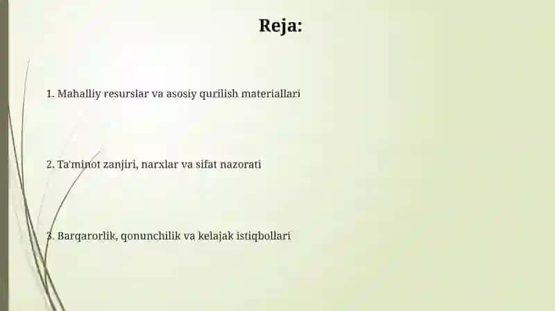 Hududdagi ul qurilishi materiallarini izlash 2