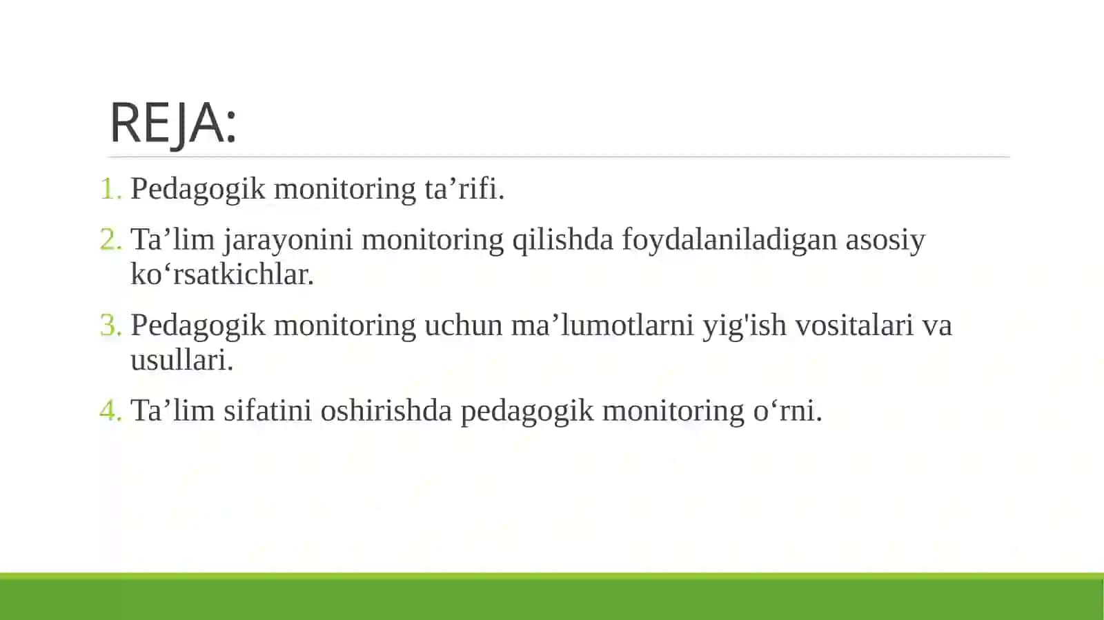 Pedagogikmonitoringtushunchasi 2