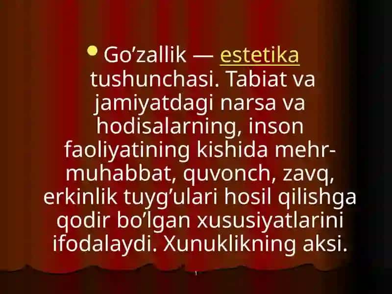 Go’zallikmezoniytushuncha 2