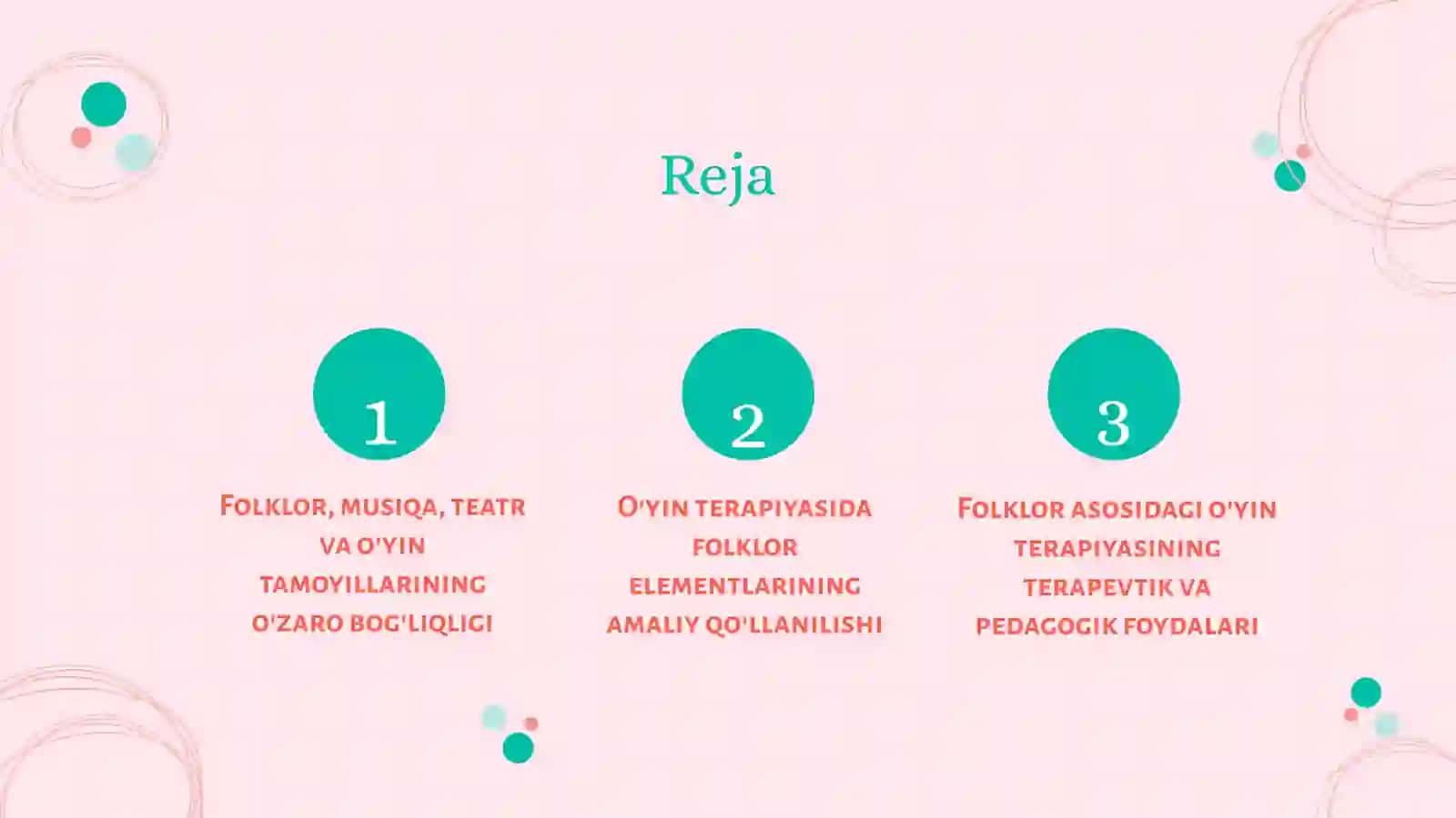 Folklor va O'yin Terapiyasi 2