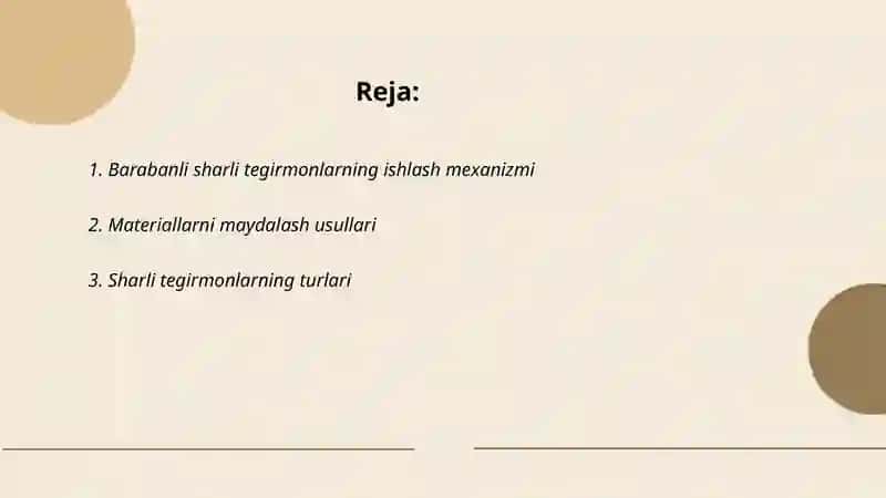 Barabanli sharli tegirmonlar 2