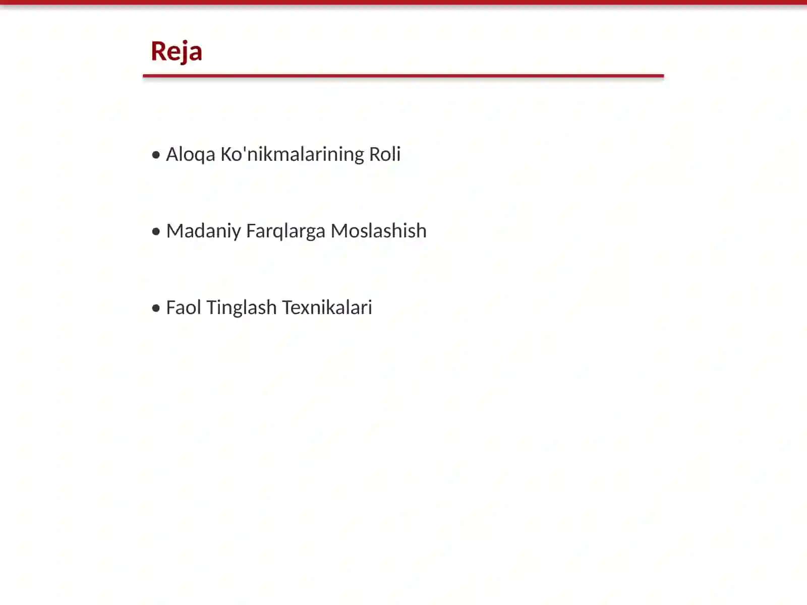 Aloqa Ko'nikmalarining Roli 2