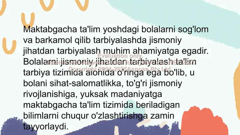 Bolalarda elementar matematik tushunchalarni shakllantirish 2