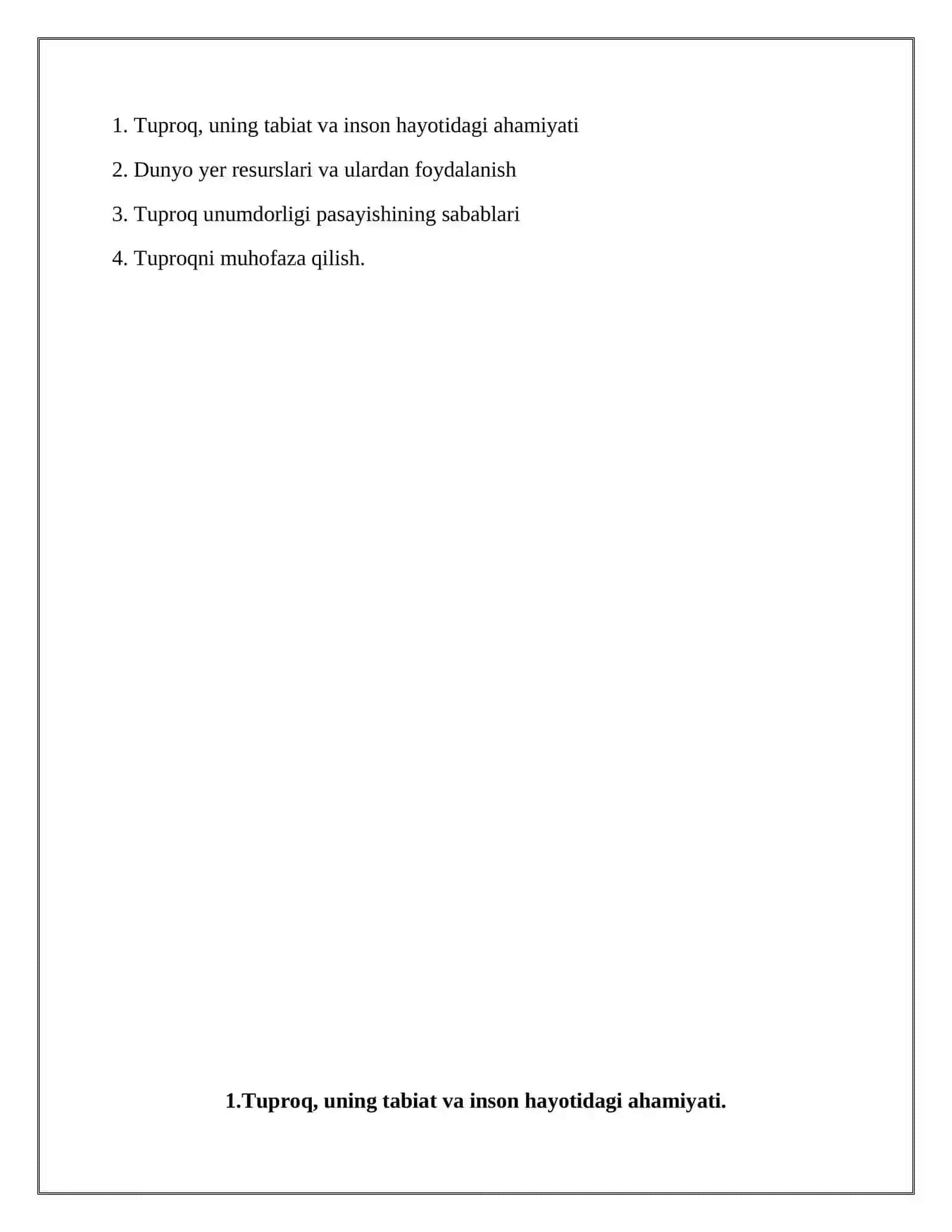 Litosferani himoya qilish 2