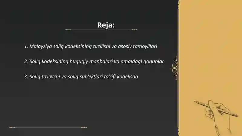 Malayziya soliq tizimi 2