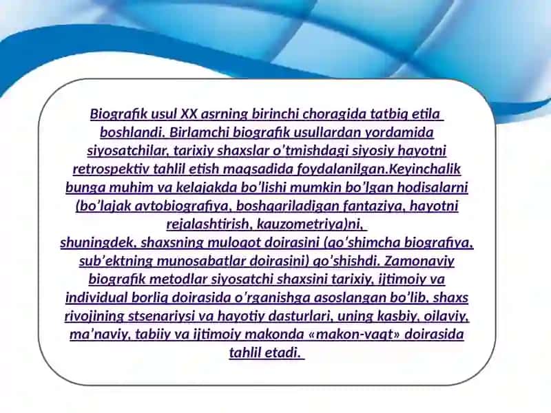 Shaxsnio'rganishmetodlari 2
