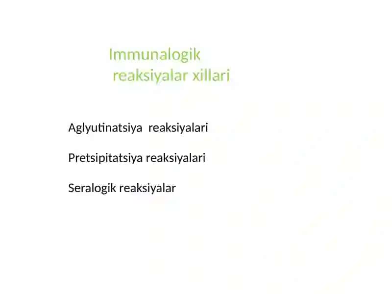 IMMUNOLOGIYA 2