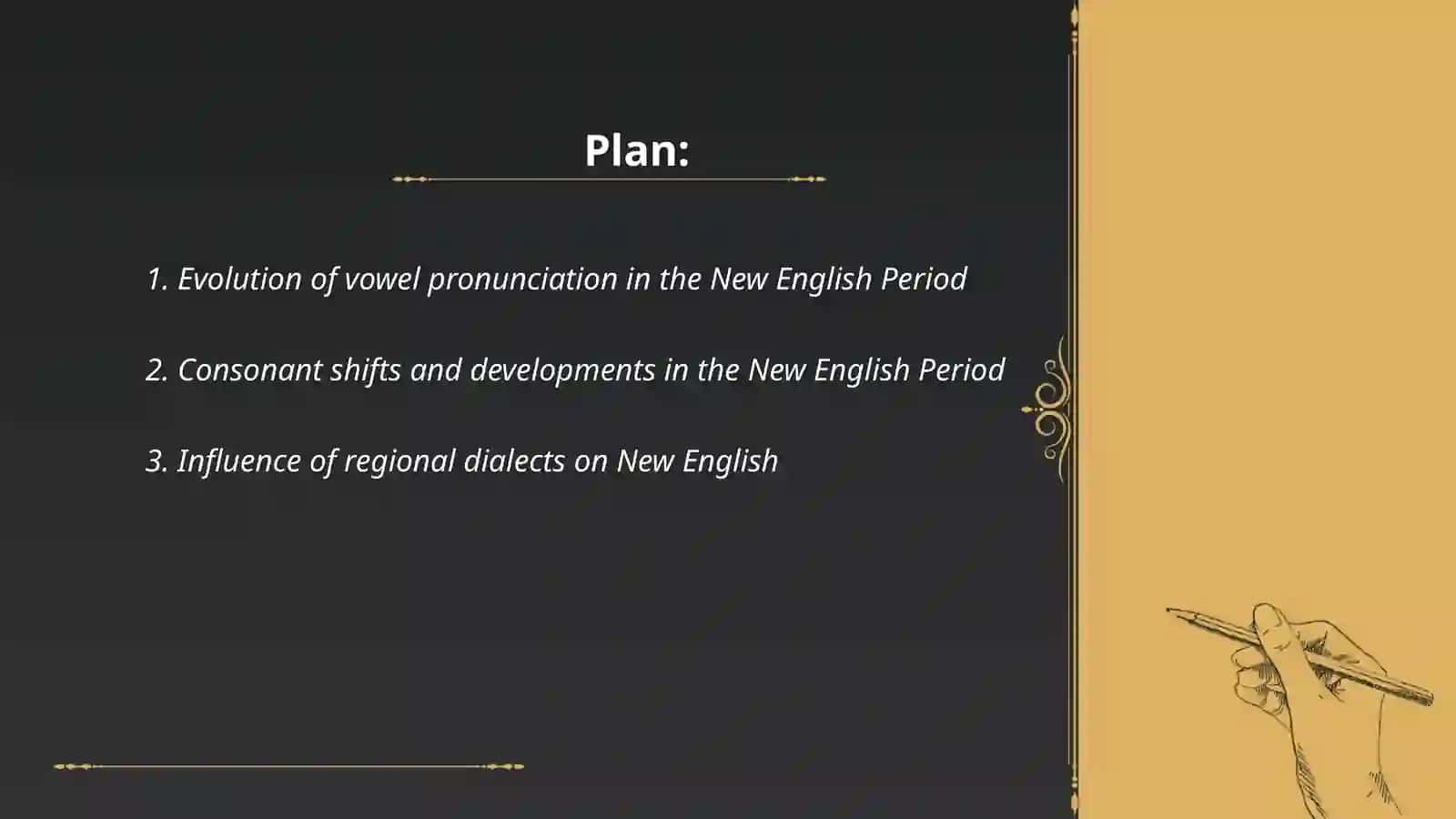 The main dialectal peculiarities of the New English Period 2