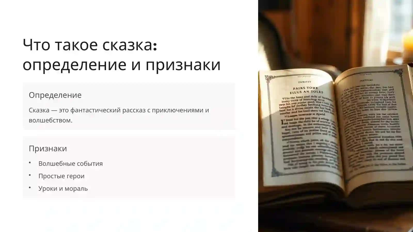 Сказка как жанр литературы 2