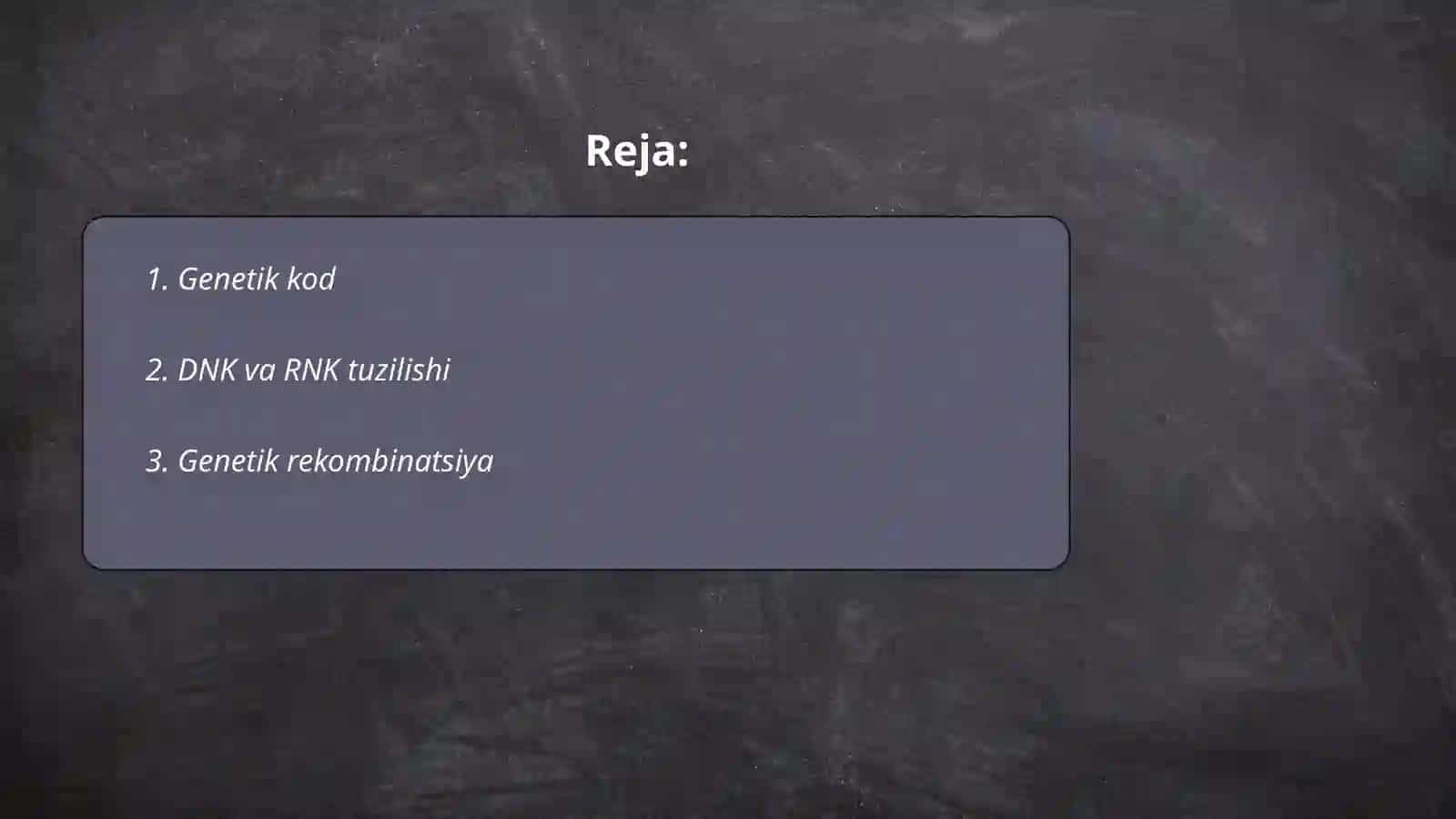 Genetka va evolotson talmot 2