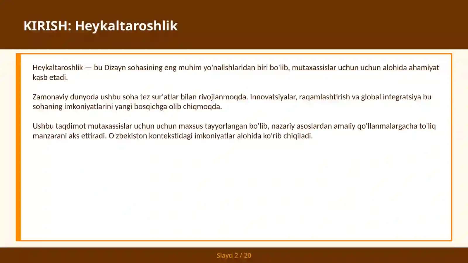 Heykaltaroshlik 2