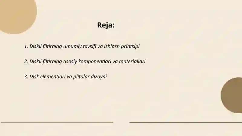 Diskli filtir 2