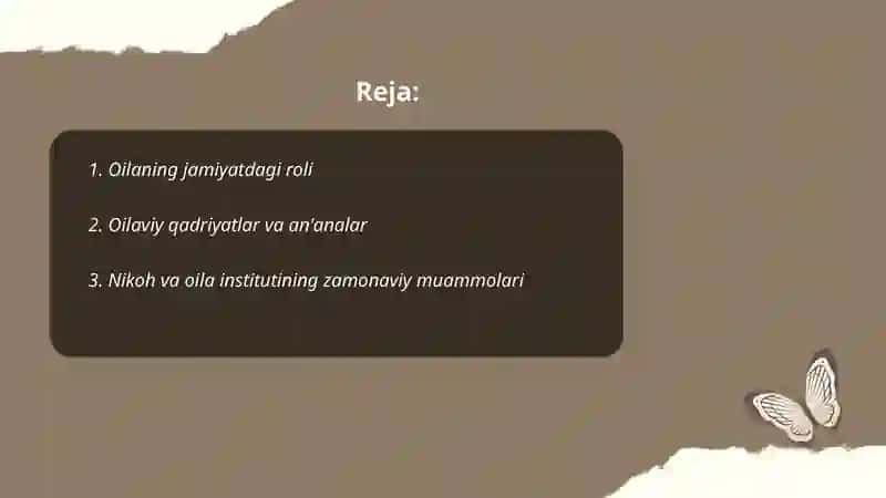 Jamiyat va Oila 2