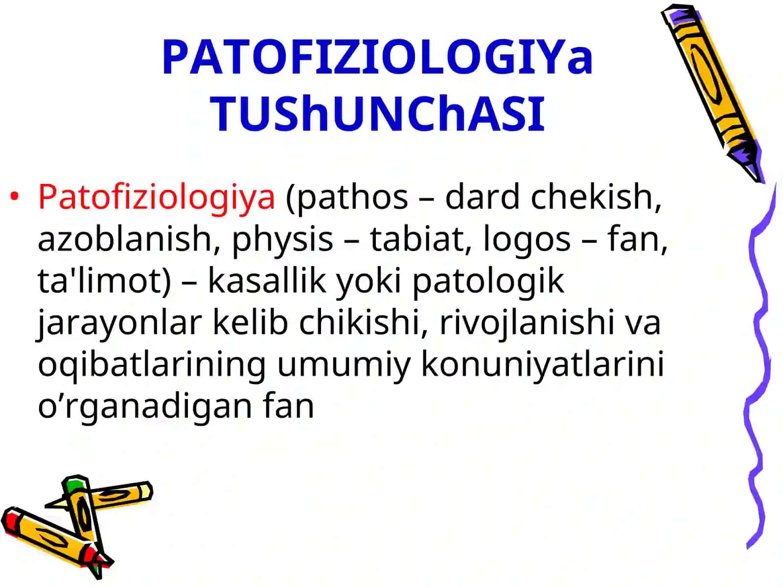 PATOFIZIOLOGIYA FANIGA KIRISH 2
