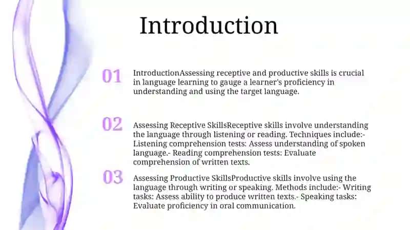 Assessing Receptive And Productive Skills 2