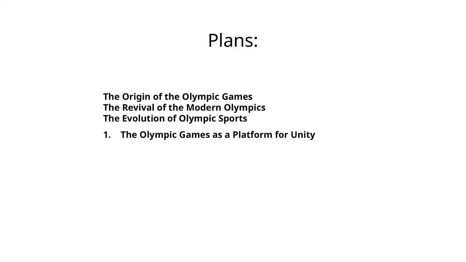 The Olympic Games 2