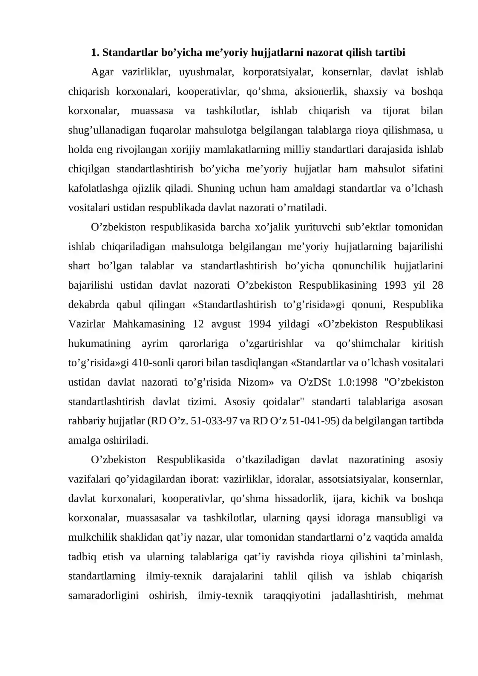 Xalqaro standartlar 2