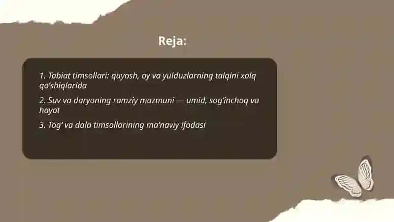 Xalq qoʻshiqlarida timsollar talqini 2
