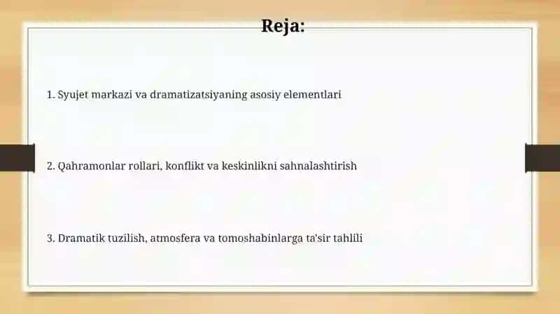 Syujetli-rolli va drammalashtirish markazi 2